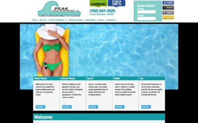 Peak Pool Plastering