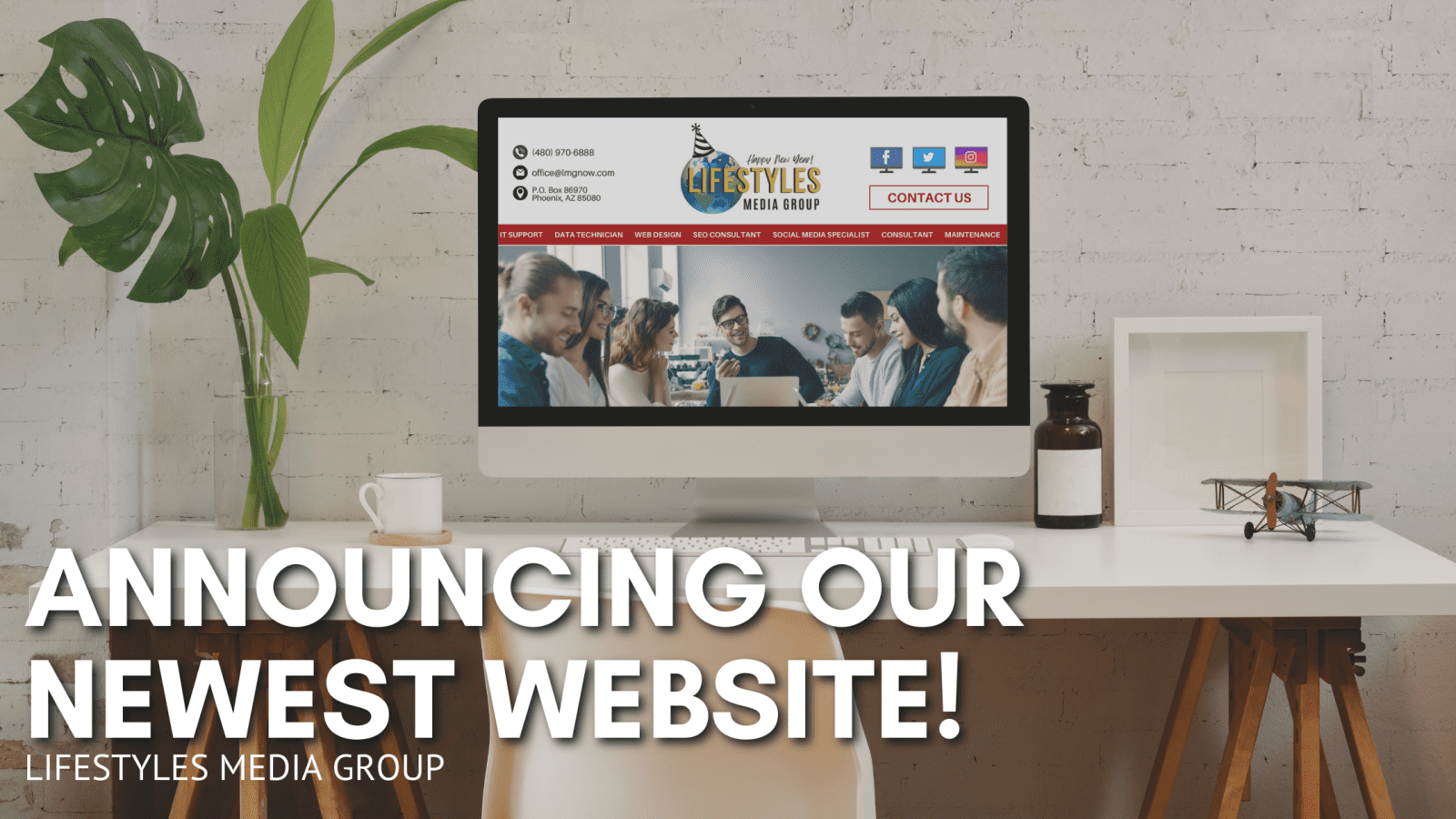 LMG New Website Launch