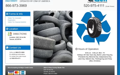 Pima County Waste Tire Collection