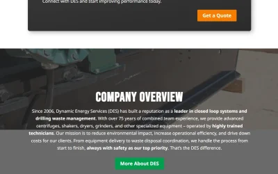 Dynamic Energy Services