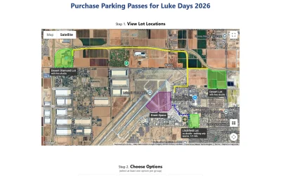 Luke Days Air Show Parking